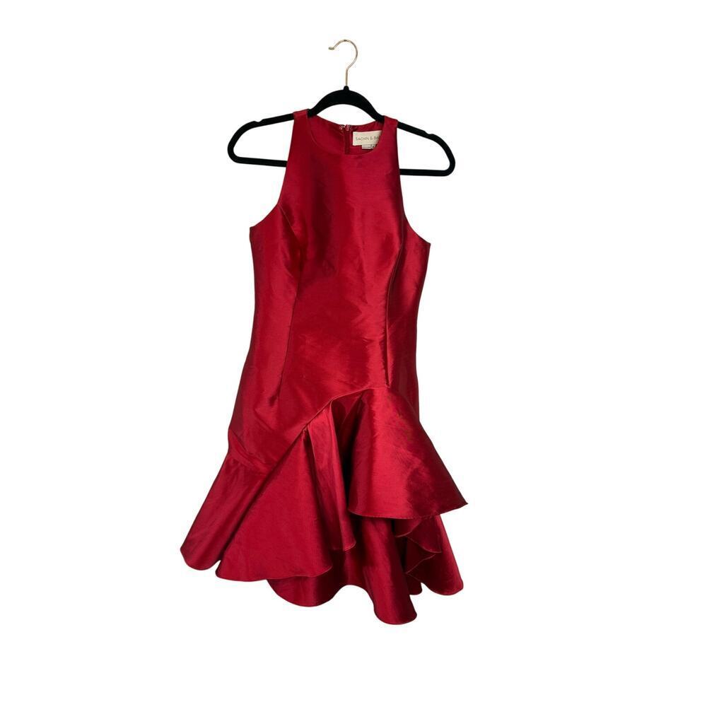 Sachin + Babi Red Midi Dress